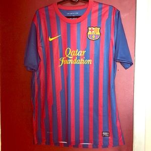 Original Nike No Name Barcelona Jersey !